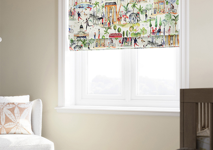 Out And About, Paintbox - Roman Blind - Image 5